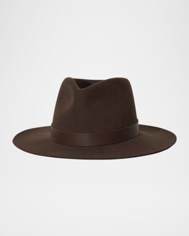 Janessa Leone Ross Packable Wool Fedora