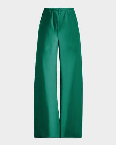 La Ligne Colby Satin Pants