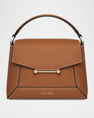 STRATHBERRY Mosaic Envelope Flap Top-Handle Bag