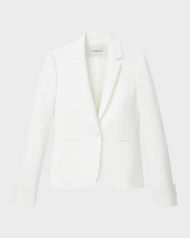 Lafayette 148 New York Plus Size Eastman Single-Button Jacket