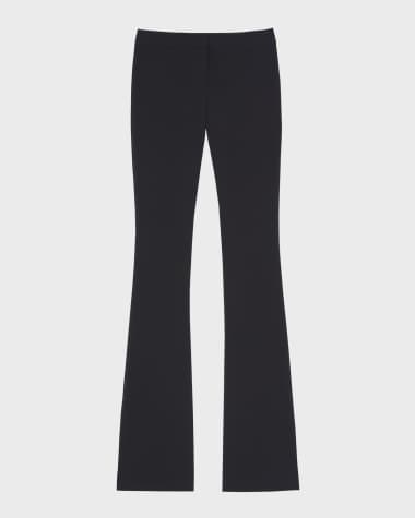 Lafayette 148 New York Plus Size Waldorf Mid-Rise Flare-Leg Pants