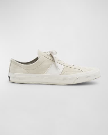 TOM FORD Men's Cambridge Suede Low-Top Sneakers