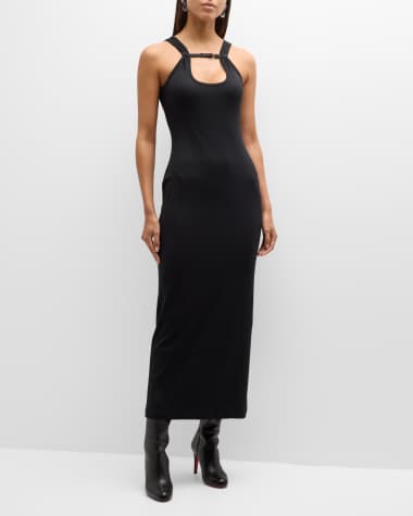 Wynn Hamlyn Jersey Strap Maxi Dress