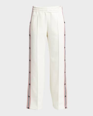 Golden Goose Star Wide-Leg Side Tape Joggers