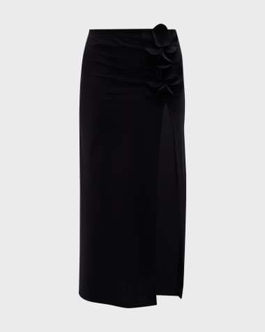 Karla Colletto Tess Straight Maxi Skirt