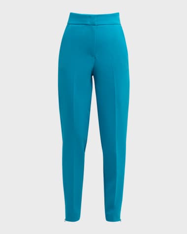 Emporio Armani High-Rise Tapered Trousers