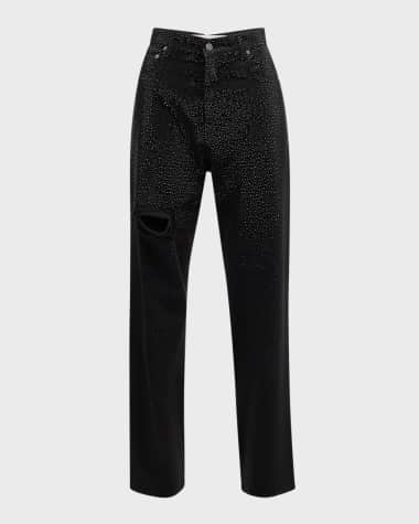 Golden Goose Journey Shade-Effect Crystal Jeans