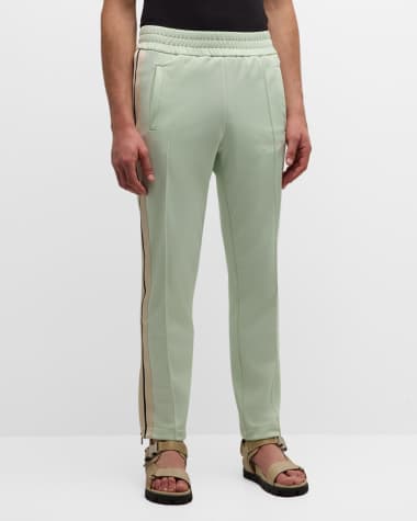 PALM ANGELS Wide-Leg Logo-Embroidered Shell Cargo Trousers for Men