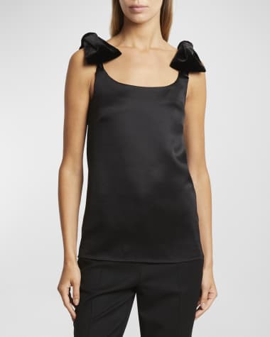 CHLOÉ + Atelier Jolie textured-silk vest