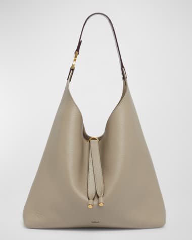Chloe Marcie Hobo Bag in Grained Leather