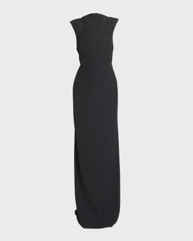 Neiman marcus clearance black evening gowns