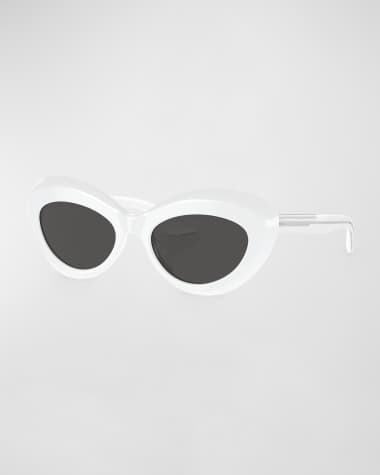 KHAITE x Oliver Peoples Bold Acetate Oval Sunglasses