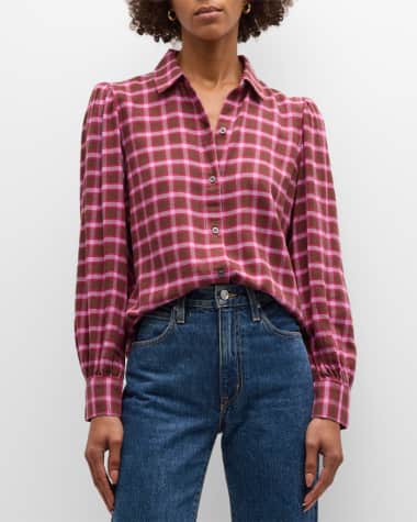 Rails Angelica Plaid Button-Front Shirt