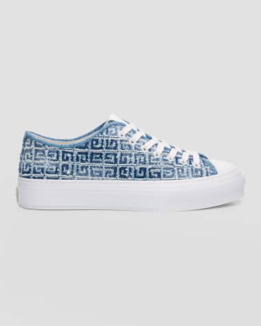 Givenchy City 4G Monogram Low-Top Sneakers