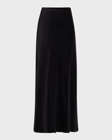 Vince Satin Maxi Skirt