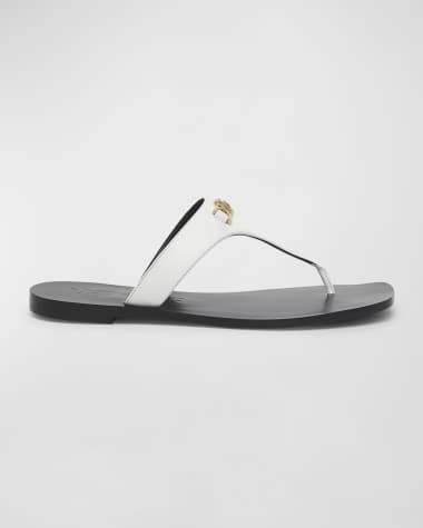 Neiman marcus white best sale sandals
