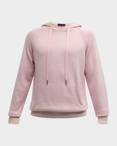 Mens pink designer discount hoodie