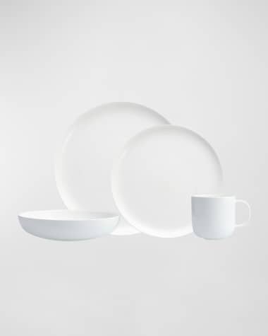 Fortessa Fortessa Modern Coupe 16pc Dinnerware Set, 4 place settings