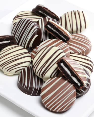 Chocolate Covered Company Classic Belgian Chocolate Sandwich Cookies