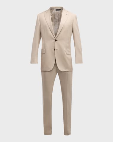 Brioni Men's Twill Wool Suit