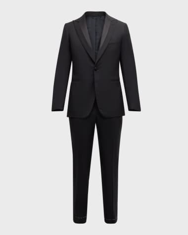 Brioni Men's Trevi Wool-Mohair Tuxedo