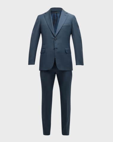 Brioni Men's Solid Wool Suit
