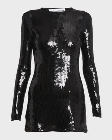 Rabanne Sequined Mini Dress