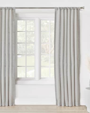 Eastern Accents Inez Metallic Curtain Panel, 108"