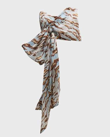 Zimmermann Matchmaker Silk Bow Bodice