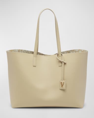 Versace La Medusa Calf Leather Tote Bag