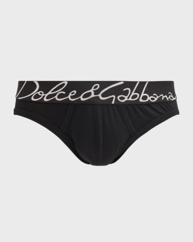 Dolce&Gabbana Men's Cotton Logo Briefs