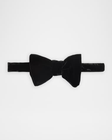 TOM FORD Men's Pre-Tied Velvet Bow Tie