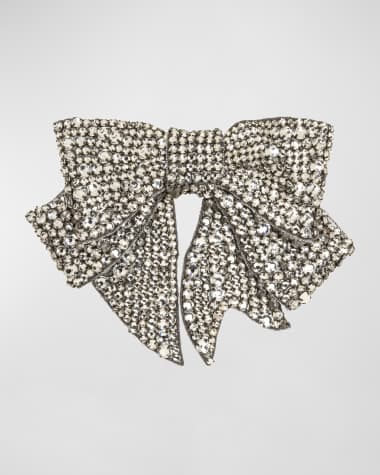 Jennifer Behr Belle Embellished Bow Barrette