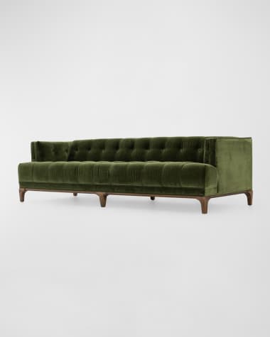 Four Hands Dylan Velvet Sofa, 91"