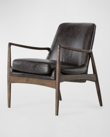 Four Hands Braden Leather Chair