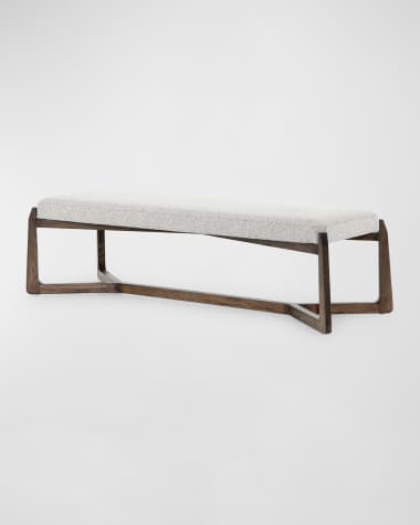 Four Hands Roscoe Bench, 63.5"