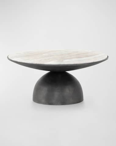 Four Hands Corbett Marble Top Coffee Table