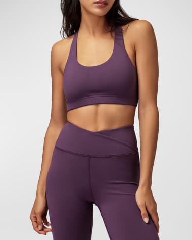 Design by Olivia Women's Seamless Padded Workout Sports Bra Cami Cropped  Yoga Tank Top with Adjustable Straps : : Clothing, Shoes 