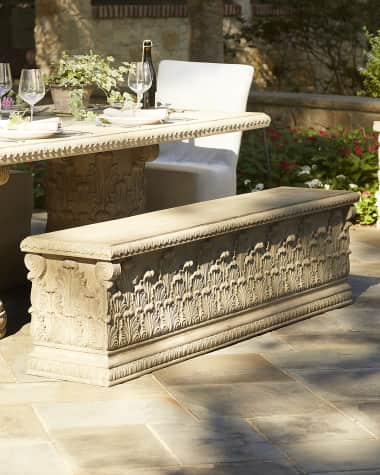 Neiman Marcus Roman Straight Bench