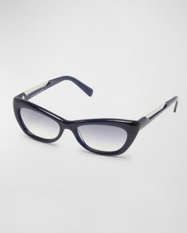 Christopher Esber Dillon Acetate Cat-Eye Sunglasses