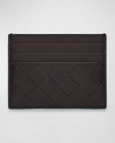 Bottega Veneta Men's Intrecciato 15 Color Edge Card Case