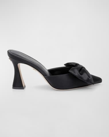 DEE OCLEPPO Maldives Statin Bow Mule Pumps