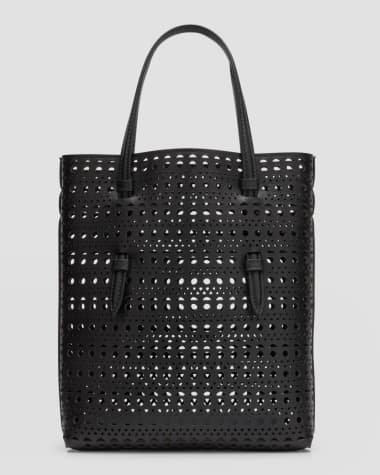Mini Perry Raffia Stripe Tote: Women's Designer Crossbody Bags