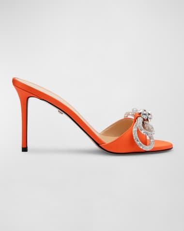 Orange designer heels online