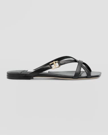 Neiman marcus shop flat sandals