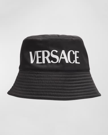 Versace Men's Other Reversible Bucket Hat