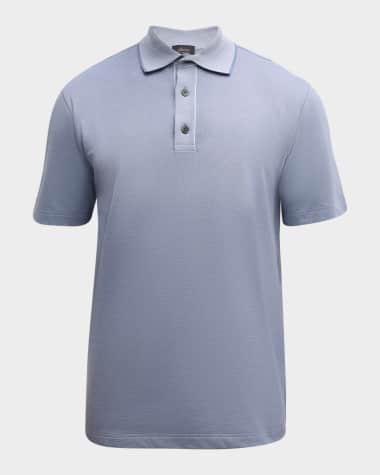Brioni Men's Cotton Polo Shirt
