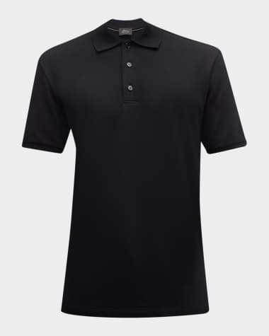 Brioni Men's Cotton Polo Shirt