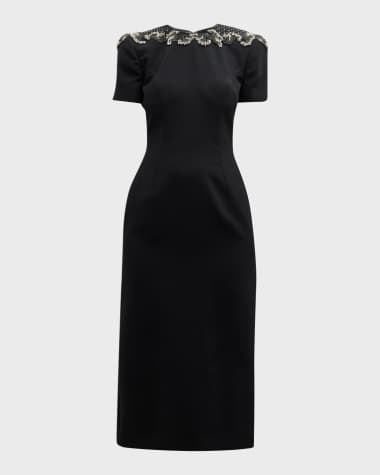 Jenny Packham Lana Embellished Sheath Dress