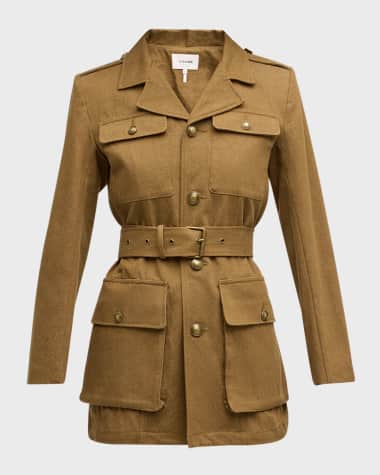 FRAME Safari Belted Jacket